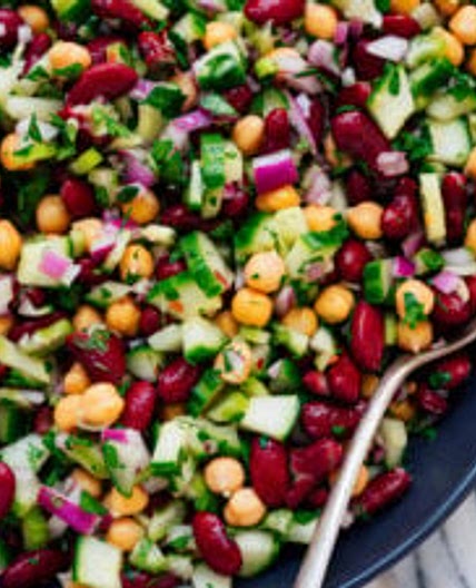 Mediterranean Bean Salad