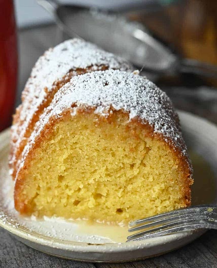 Homemade Spiced Rum Cake