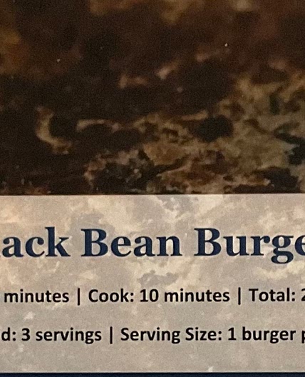 Black BeanBurgers