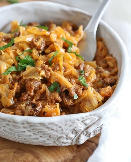 Un-stuffed Cabbage Bowls