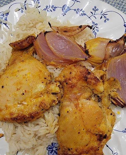 Oven-Roasted Chicken Shawarma