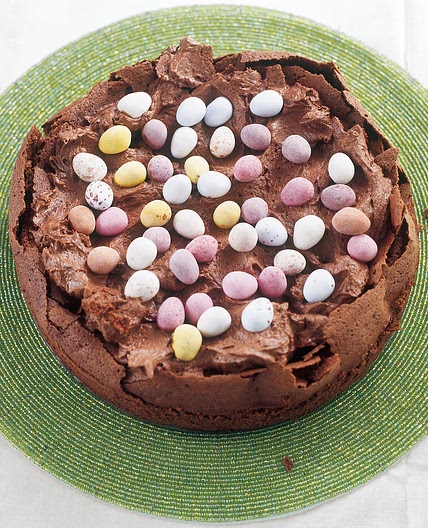 Easter Egg Nest Cake