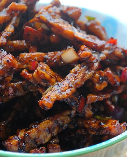 Sambal goreng tempeh