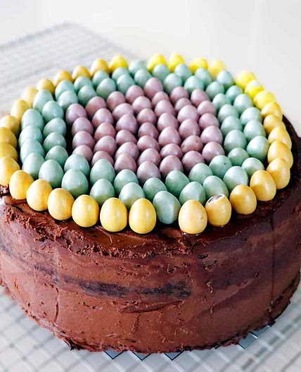 Cadbury Mini Egg Chocolate Cake