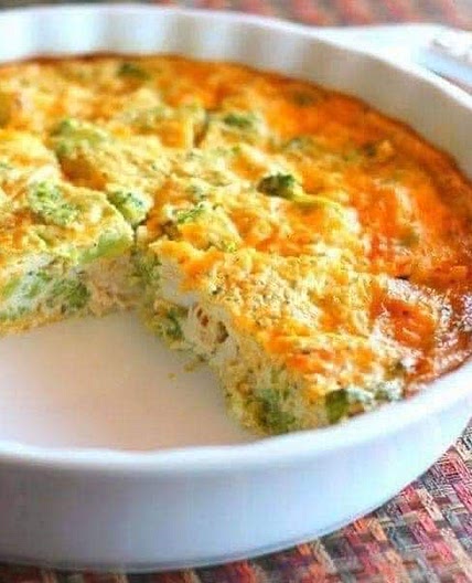 Crustless Turkey Cheddar Quiche