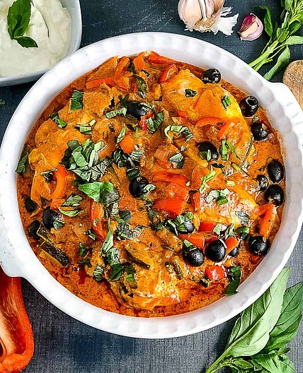 Sun-Dried Tomato Red Pesto Chicken