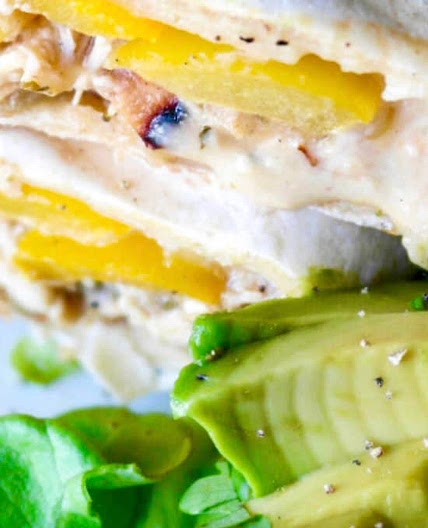 Salsa Verde Chicken Burritos