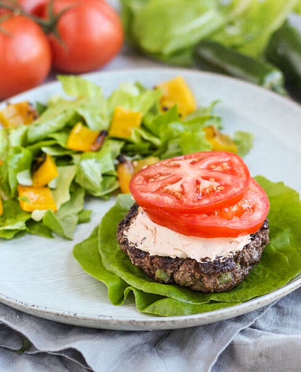 Jalapeno Popper Burgers