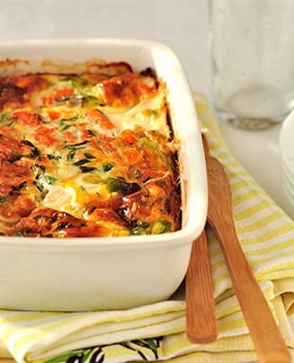 Super Easy Vegetable Bake | Stay At Home Mum