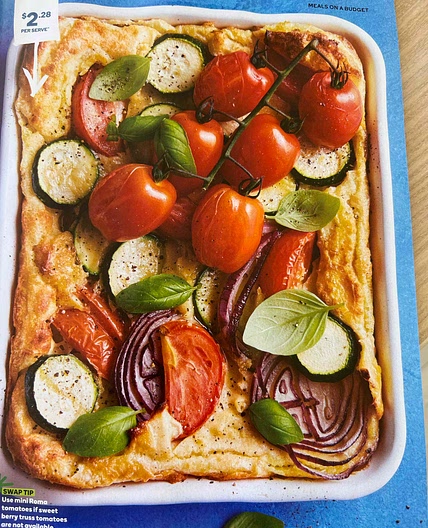 Yorkshire Pudding & Veg Bake