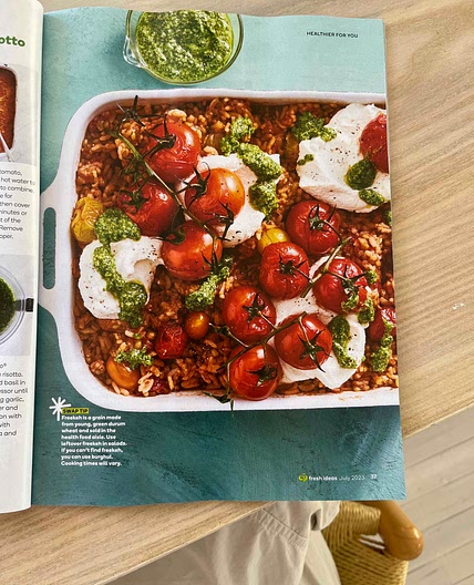Roasted Tomato Risotto