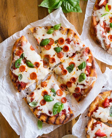 Grilled Pizza
