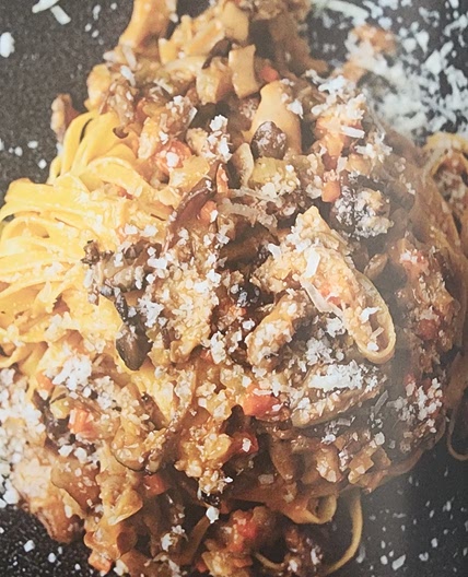 Wild Mushroom Bolognese