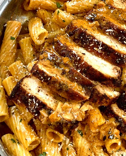 Blackened Chicken Rigatoni 