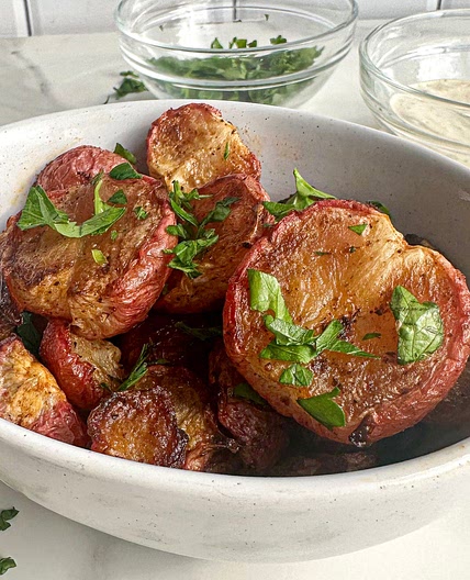 Roasted Radishes 