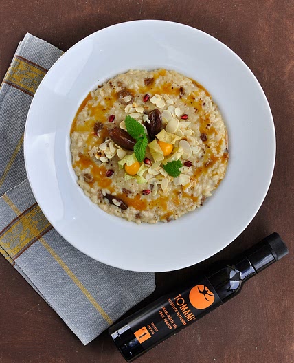 RISOTTO WITH DATES AND COCONUT