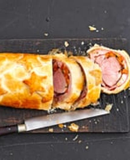 Schweinsfilet im Teig