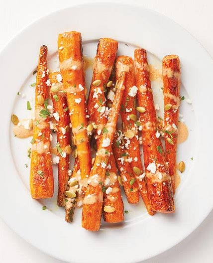 Chile Lime Roasted Carrots