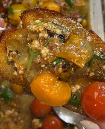 Baked Bruschetta 
