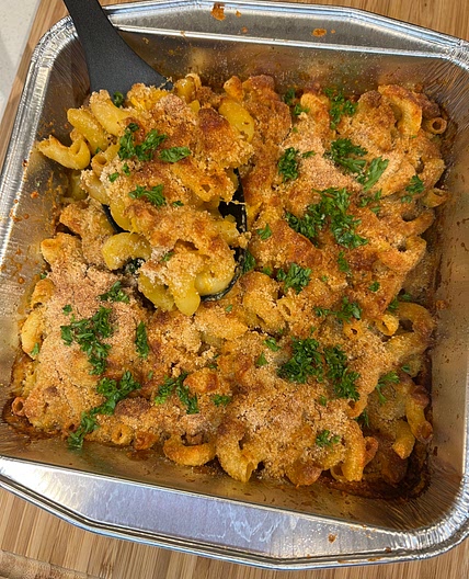 Air Fryer Mac and Cheese
