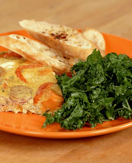 Sweet Potato & Sausage Frittata