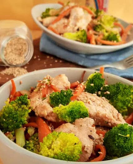 WOK | Pollo & Vegetales (Wraps) 🍗🥗