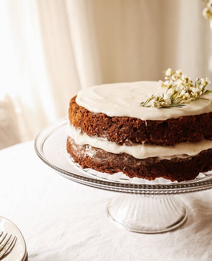 Carrot Cake (made with carrot juice pulp)