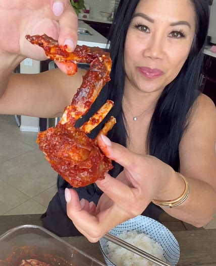 Korean Spicy Raw Marinated Crabs 