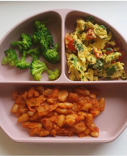 Homemade baked beans