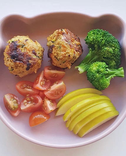 Chicken and vegetable meatballs