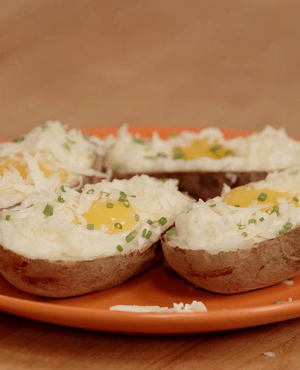 Potato Egg Nests