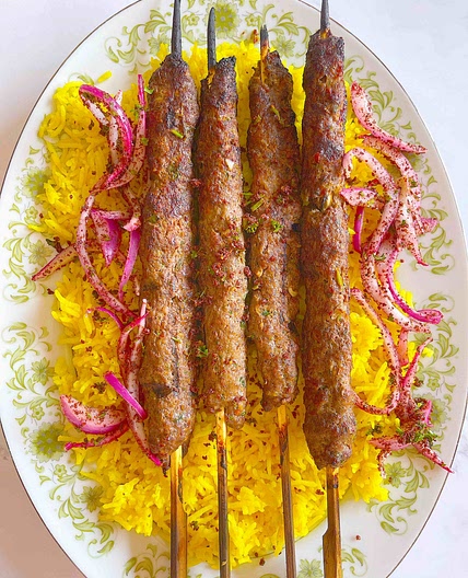 Sumac & Aleppo Pepper Kofta Kabab’s (with Saffron Butter!)