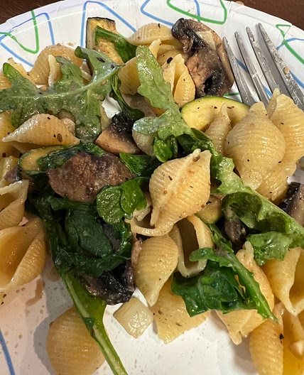 Vegetable Argula Pasta
