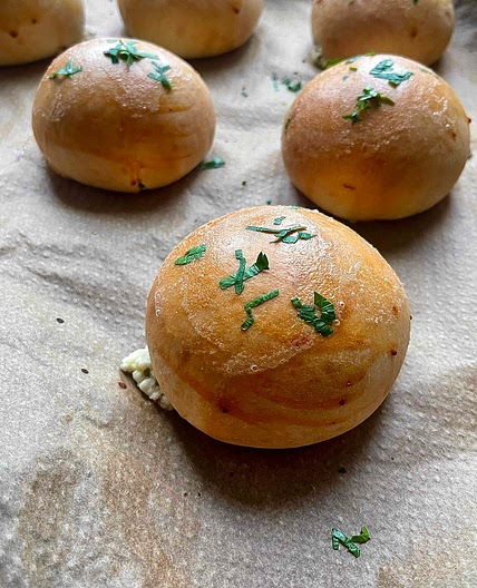 5 Ingredient Cheese Stuffed Bread 