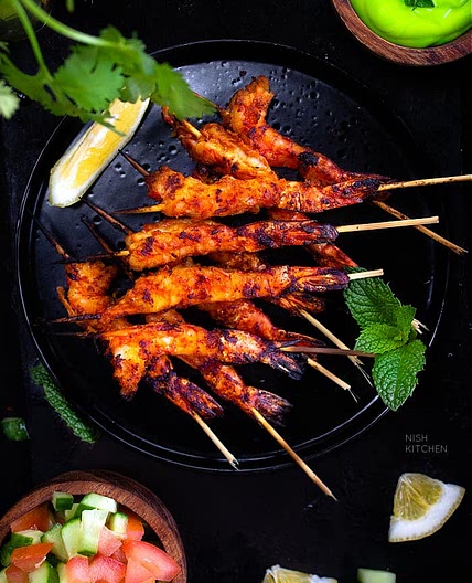 Tandoori Shrimp | Tandoori Prawns | Video