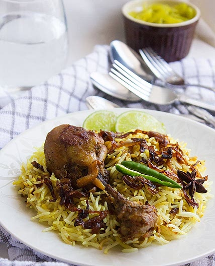 Hyderabadi Chicken Biryani