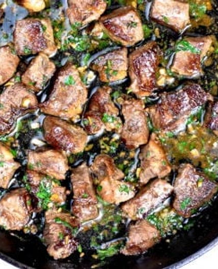 Garlic Butter Steak Bites
