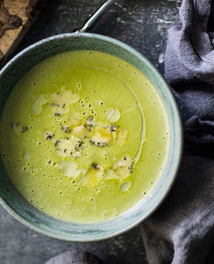 Broccoli and Stilton soup