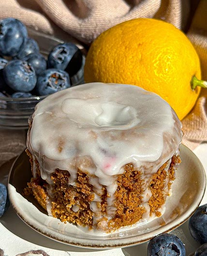 Mini Blueberry Lemon Cake