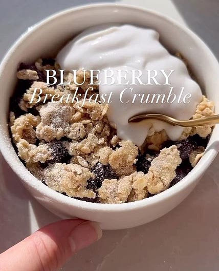 Blueberry Crumble