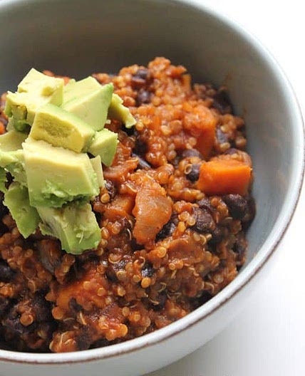 Vegan Quinoa & Sweet Potato Chili