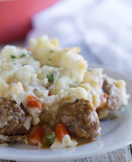 Meatball Cottage Pie