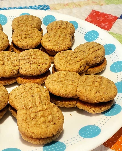 High-Protein Peanut Butter Sandwich Cookies