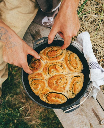 Garlic Rolls - Gaz Oakley