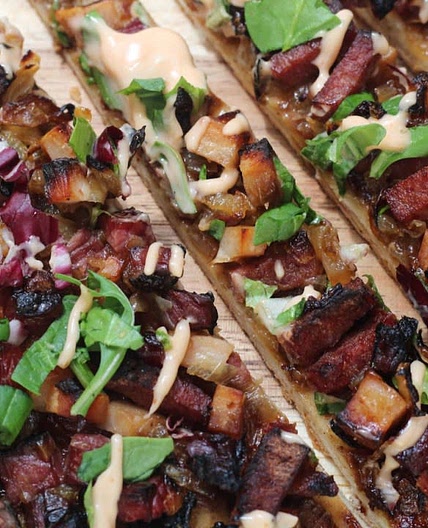 D'licious Pastrami Pizza
