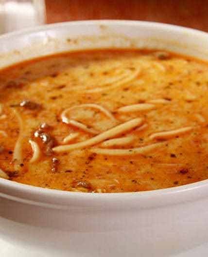 Sopa a la Minuta vegetariana