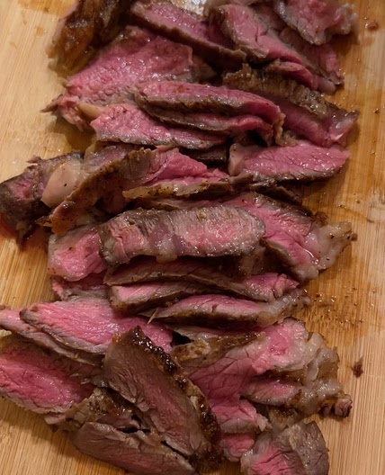 Perfect Medium Rare Steak (Pan seared)
