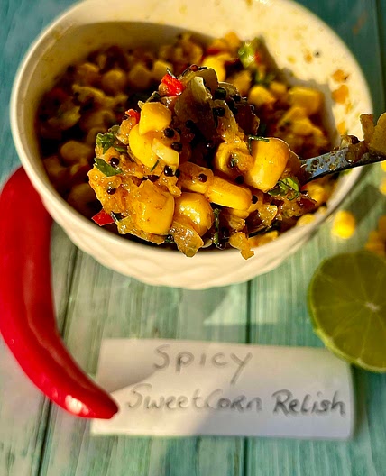 Spicy Sweetcorn Relish 