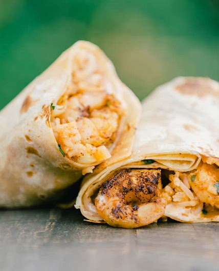Shrimp burritos 