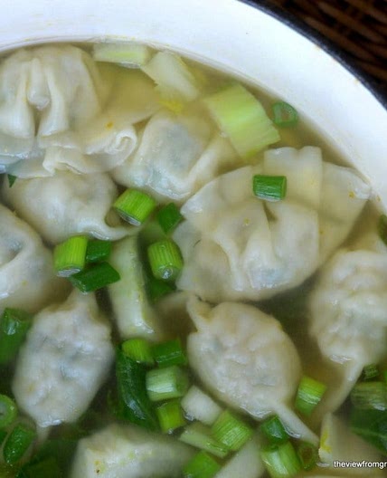Miso Wonton Soup